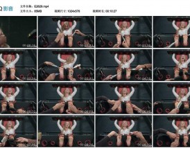 针莲原创美女穿丝袜被绑挠脚心视频