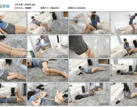 绳娜工作室挠脚心视频穿丝袜的