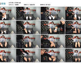 脚模摄影穿白丝被tk